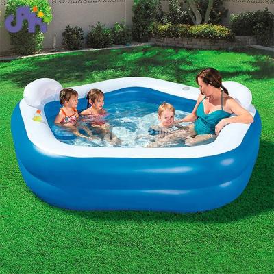 China Inflatable Sports Outdoor Fun Party Kids Playground Family Size Inflatable Pools Water Play Equipment For Sale for sale