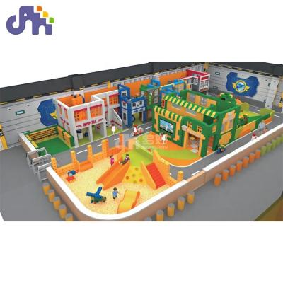 China Mall EVA Foam Playground Shopping Mall Eva Foam Building Blocks Kids Playground Play Ground For Children for sale