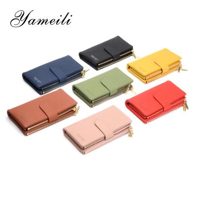 China Other women's wallet mid length multiple wallet card slots zipperpuMobile phone bag for sale