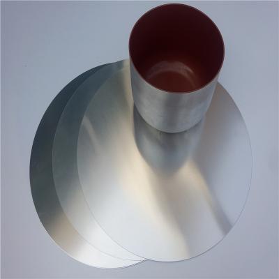 China For Light 1050 1060 1100 3003 Aluminum Circle Well Rotating Deep Container Utensil Round Aluminum Sheet Dish for sale