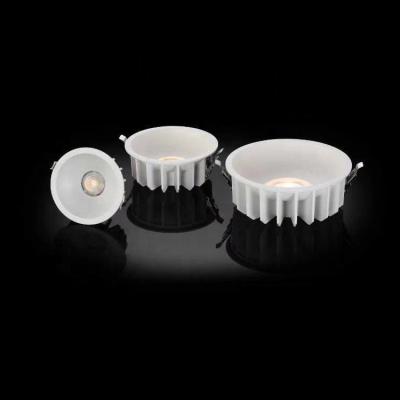 China Embeded wholesale price moder 50000 hours anti-glare spot 7W 15W 18W 20W led light down light cob chip led downlight ultra thin 230V for sale