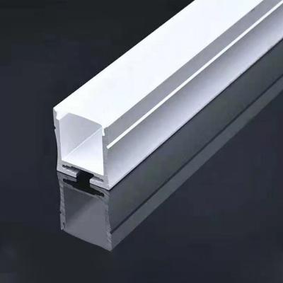 China Die Cast Aluminum Single Linear Lighting Aluminum Profiles For Home Commercial Pendant Lighting Led Strip Light for sale