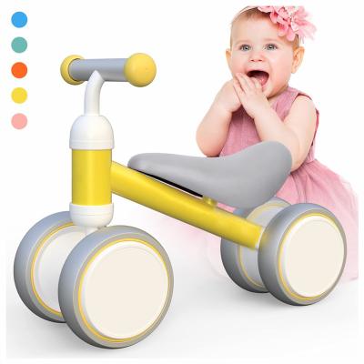 China Ride On Toy Toddler Learn To Walk Sliding Tricycle Kids Balance Bike Plastic Sport No Pedal Baby Ride On Bike for sale