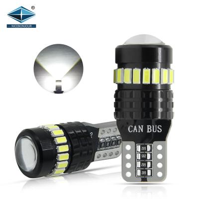 China Auto Lighting System Car Bulbs Automotive Super Bright 3014 18SMD T10 Car Wedge Lamp Bulb Led Bulb W5W Canbus Led T10 for sale