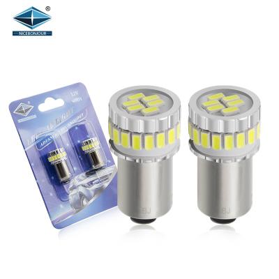 China 3014 24SMD Light White T10 BA9S Light White T10 BA9S Wholesale Auto Indoor Dome Door Covered Car Map Reading Lighting System Bulb for sale