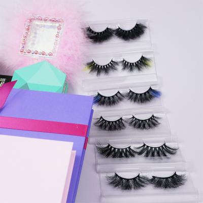 China Wholesale 6D natural mink lashes private label false eye lashesh 20mm mink 25mm strip 3d mink eye lashes sellers for sale