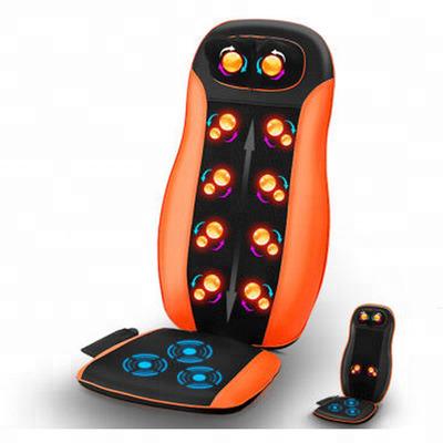 China Portable New Heating shiatsu back massager neck and back massage cushion for car use for sale