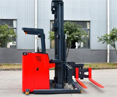 China Garment Shops 3 Way High Capacity Electric Reach Truck for sale