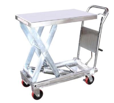 China Hydraulic scissor lift scissor lift equipment good seller platform table lift trolley with factory price for sale