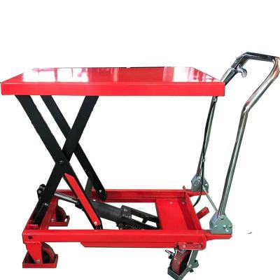 China Storage Logistics Portable Lifts Hydraulic Mobile Double Scissor Car Lift Supplier for sale