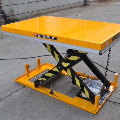 China Lifting Equipment Heavy Duty Industrial Mini Scissor Table Remote Electric Lift for sale