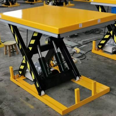 China Lifting Equipment Hydraulic Electric Lift Table Work Platform Lifts Industrial Lift Table Scissor Lifter HW Series for sale