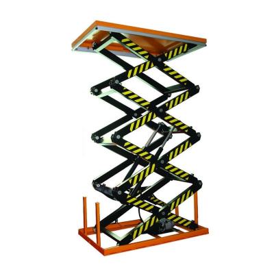 China Lifting Equipment 4m Electric Hydraulic Scissor Platform Lift Table for sale