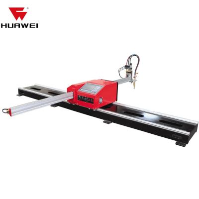 China Popular Model Huawei Metal Cutting HNC-1800W Rail Mini Small Industrial CNC Plasma Heavy Portable Cutting Machine Cutter for sale