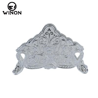 China Europe High Quality Luxury Tissue Box Metal Tissue Box Silver Towel Box For Living Room Bathroom Car for sale