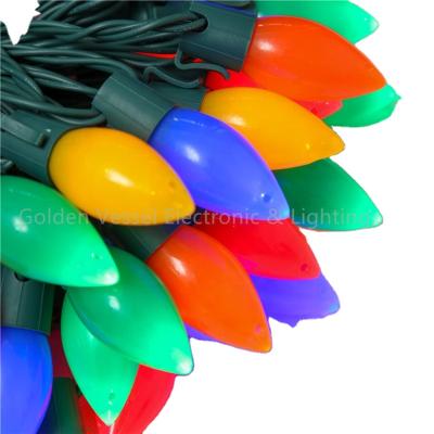 China String Navidad C7 C9 Lucez Bulbs Led Christmas Lights Holiday Lighting for sale