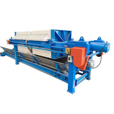 China Sewage dewatering shenzhen hongfa 800 series automatic membrane pp filter press for sale