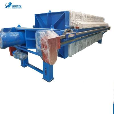 China Garment Shop Filter Press And Frame Plate Filter Press Machine Industrial Dewatering Sludge Filter Press for sale