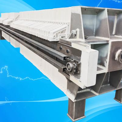 China Dewatering Automatic Sewage Plant Sale High Capacity Hydraulic Closing Filter Press Price for sale