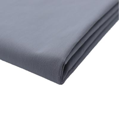 China Plain 100% cotton fabric sustainable with crepe textile for sale