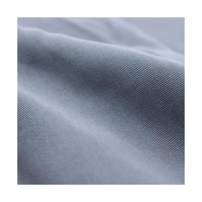 China 100% Sustainable Tencel Fabric With Carbon Peached Fabric Twill Textile for sale