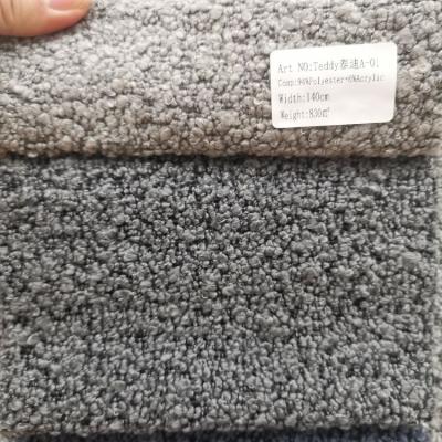 China High Quality Breathable Modern Style 830GSM Polyester Faux Fur Fabric For Modern Furniture for sale