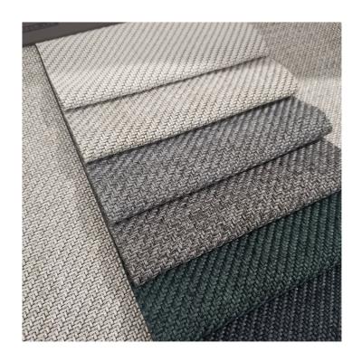 China Breathable Anti Pill Herringbone Style Modern Fabric Polyester Fabric For L Shape Sofa for sale