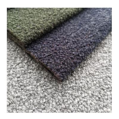 China Breathable High End Real Wool Most Popular Wool Furniture Fabric Like Teddy Skin for sale