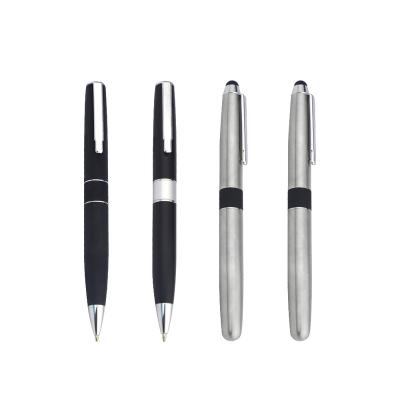 China office & School Pen Heavy Quality Sleek Barrel Stylus Metal Ballpoint Pen With Custom Logo For Touch Screen for sale