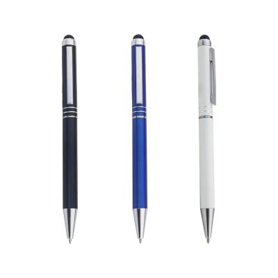 China Luxury Multicolor Ballpoint Pen Stylus Pen With Customized Color for sale