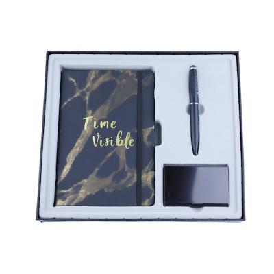 China Luxury Gift\Business\Executive Pen Set With Office Accessory School\Office Notebook | Stylus pen | Cardcase in tote box custom logo for sale