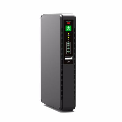 China Rechargeable Networking OEM Mini Uninterrupted Power Supply (UPS) DC 18W With 8800mah Battery for sale