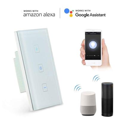 China Sesoo Wifi Waterproof Fireproof Dimmer Wireless Scratch Switch Compatible with Alexa Google Home IFTTT, IOS Android APP Remote Control Switch Weaker for sale