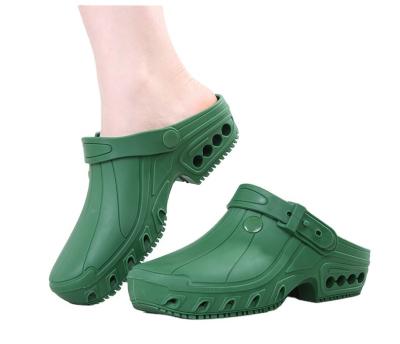 China Hospital Medical High Temperature Resistant Surgical Special Comfortable Anti-static Hole Slippers Medical Shoes for sale