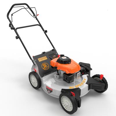 China 4-Stroke SPY-26-3 26inch Cutting Width Fast Self-Propelled Gasoline Lawn Mower With 208CC Loncin Ducar Zongshen Engine Fit for sale