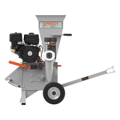 China SPY9 Gasoline Chipper Electric Chipper Shredder Quick Start Professional Wood Chipper Chipper For Branches for sale