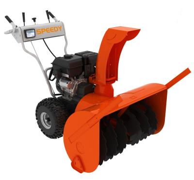 China SPY-SB30 30in Steel Commercial Electric Start 302cc Gas Two Stage Snow Blower with Headlight, Drift Cutters, Clean-out Tool for sale