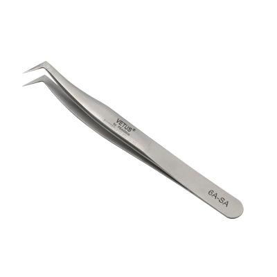 China Eyelash Extensions Tweezers AA-SA SS-SA 00-SA 1-SA 3-SA 3C-SA 5A-SA 5B-SA 6A-SA 7-SA 27-SA VETUS Fine Tip Antistatic Tweezers for sale