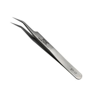 China Eyelash Extensions Tweezers ST-10 ST-11 ST-12 ST-13 ST-14 ST-15 ST-16 ST-17 HRC40 VETUS Eyelash Extension Tweezers Wholesale Private Label for sale