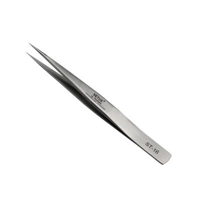 China Hot-selling Cheap Eyelash Extensions Tweezers Grafting Private Label Stainless Steel False Eyelash Tweezers Applicators for sale