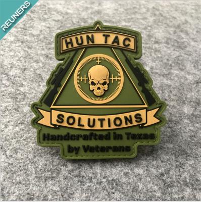 China eco-friendly rubber 3D clothing patch for sale