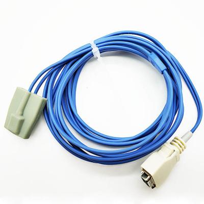 China  Soft Tip 3 Meters Cable Pediatric Spo2 Sensors , 14 Pin Infant Spo2 Sensor for sale