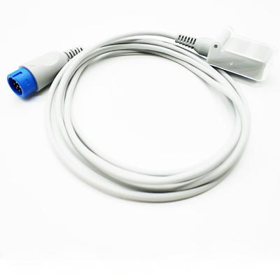 China C70 12 Pin PH Extension Cable , Portable Covidien Nellco Spo2 Sensor for sale