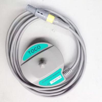 China Comen TOCO Fetal Probe Compatible Fetal Monitor Transducer with 4-Pin Single Notch for sale