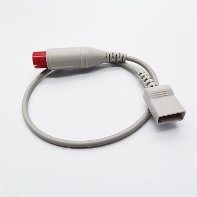 China Spacelabs IBP Adapter Cable , 6 Pin Invasive Arterial Blood Pressure Monitoring for sale