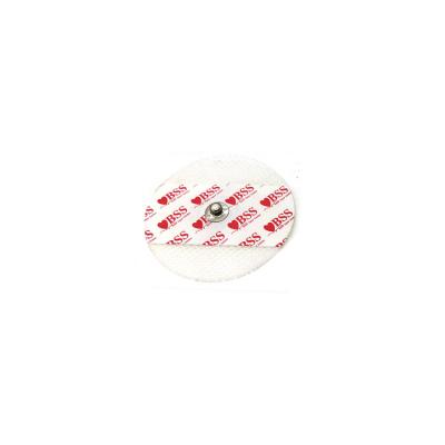 China Adult Foam Disposable ECG Electrodes Round AG/AGCI Sensor 50mm Conductive Electrode Pad for sale