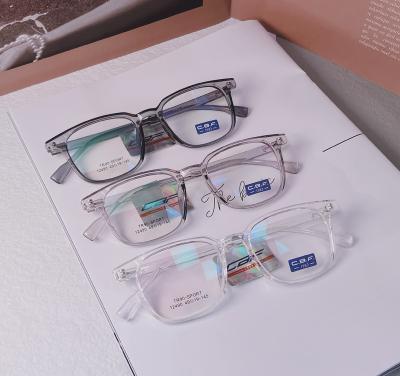 China Square Transparent TR90 Glasses Frames Colorful Monocle Wholesale Frame for sale