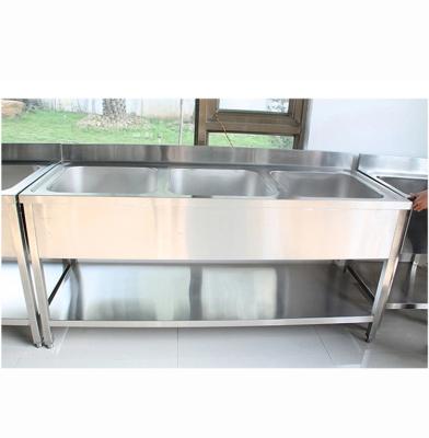 China Without faucet high quality stainless steel sink factory exports European portable kitchen sink cabinets stainless steel sink for sale