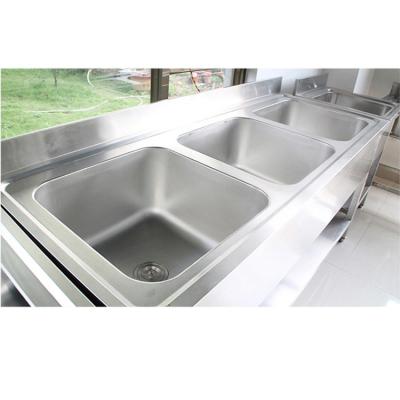 China Without Faucet China Style Kitchen Sink Cabinet European Stainless Steel Sink Good Prices Cleaning Sink for sale