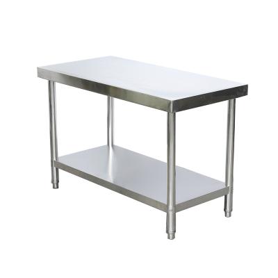 China Desgin Modern Factory Direct Sale Can Be Customized Workbench Stainless Steel Table Commercial Kitchen for sale